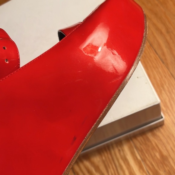 Red MARC BY MARC JACOBS SHOES SZ39 - Picture 5 of 8
